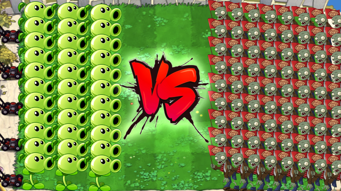 Doom Gatling Pea Vs Hypno Pea Vs Dr Zomboss Vasebreaker Plants Vs Zombies Battlez